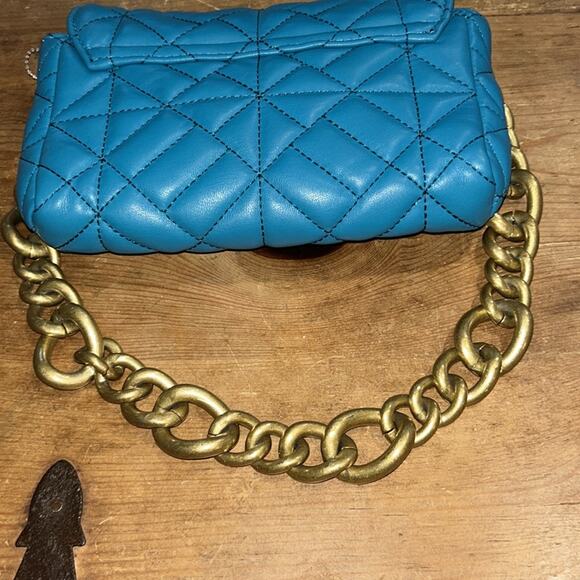 Zara Quilted Chain Strap Mini Shoulder Bag - Picture 7 of 9